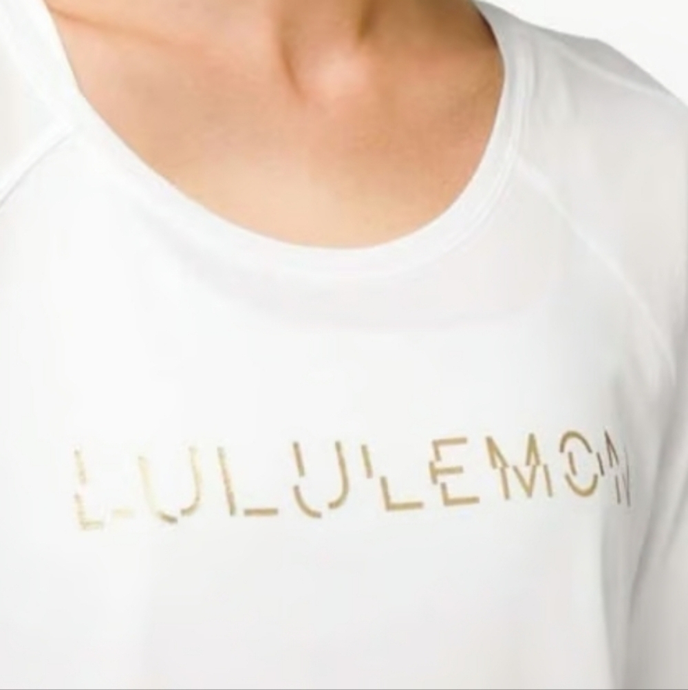 Lululemon Cream Emerald Long Sleeve Lunar New Year T-shirt No Size Very Soft - Picture 9 of 9